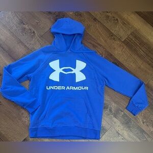 NWT Mens under Armour rival logo hoodie 2 sizes XL & XXL loose fit